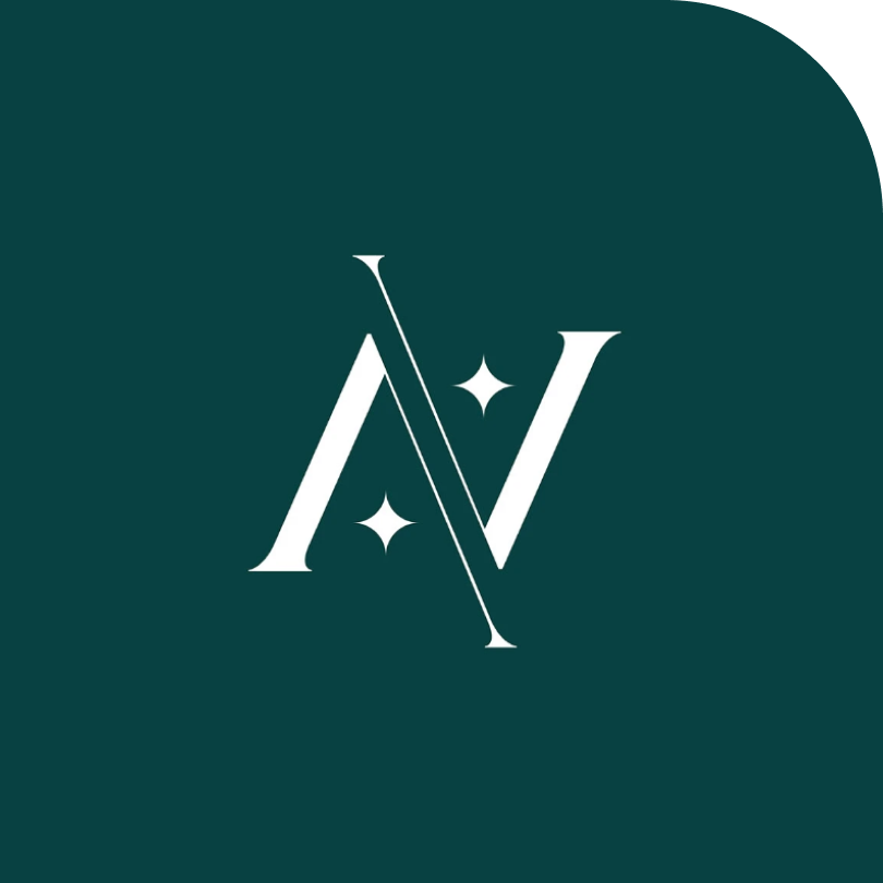 AV monogram logo design